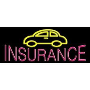 Neon Sign   Auto Insurance, Logo   Large 13 x 32  