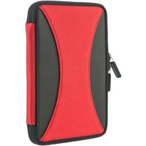   Red Nylon Canvas Latitude Jacket for  Kindle Touch Electronics