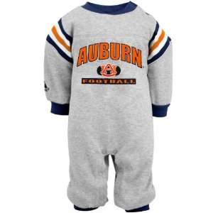   Auburn Tigers Infant Ash Football Coveralls