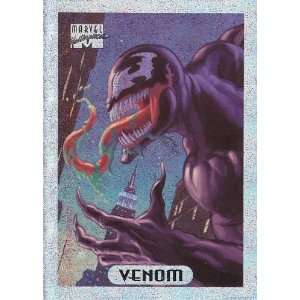 Venom #9 of 10 (Marvel Masterpieces Series 3 Silver Holofoil Trading 