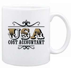  New  Usa Cost Accountant   Old Style  Mug Occupations 