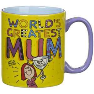 Worlds Greatest Mum Novelty Coffee/tea Mug  Kitchen 