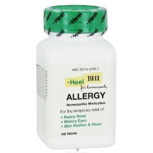  BHI Homeopathic Combinations Allergy Allergy 100 tablets 