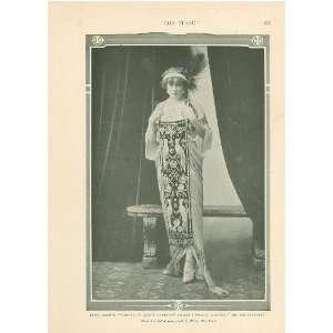  1912 Print Kitty Gordon Opera Prima Donna 