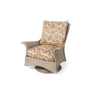   Swivel Rocker Patio Lounge Chair Woodland Finish Patio, Lawn & Garden