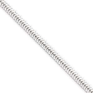  3.25mm, Sterling Silver, Diamond Cut Snake Chain, 8 inch Jewelry