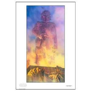 Star Wars Fetts Prize Paper Giclee Print 