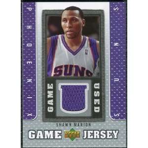  2007/08 Upper Deck UD Game Jersey #SH Shawn Marion Sports 