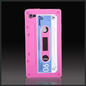  Tape Cassette Retro Pink Flexa silicone case cover for 