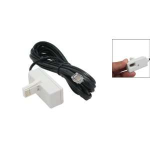  Gino ADSL RJ11 to UK Telephone Extension Cable Adapter 
