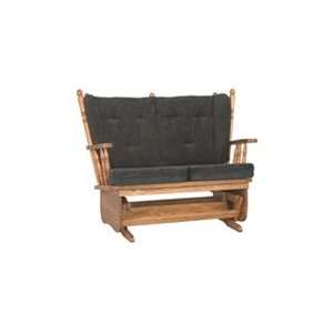  Amish 4 Post Low Back Loveseat