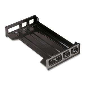   Loading Stackable Desk Tray, 16 1/4x9x2 3/4, BK 
