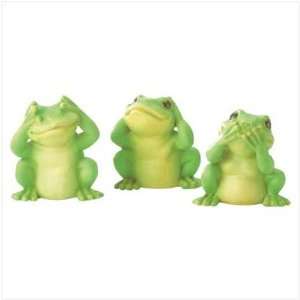  Frog Trio Figurines