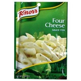 Knorr Pasta Sauces, Four Cheese Sauce Mix, 1.5 Ounce Packages (Pack of 