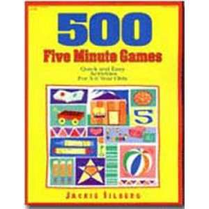  500 Five Minute Games Ages 3 6 Video Games