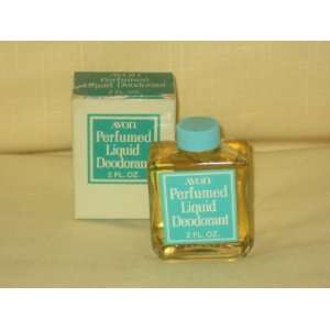  Vintage AVON   Perfumed Liquid Deodorant   2 Ounce 