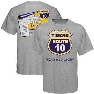  LSU Tigers Ash Road To Victory Football 2010 Schedule T 
