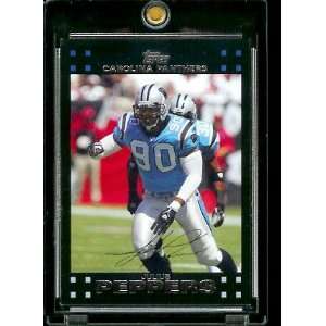 2007 Topps Football # 251 Julius Peppers   Carolina Panthers   NFL 