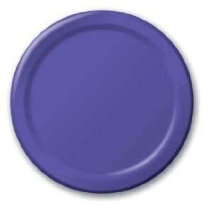  Purple 7 Paper Plate   24 Ct Pk