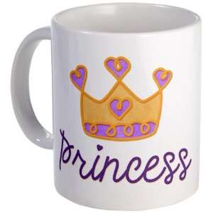  Princess Tiara Crown Baby Mug by  Kitchen 