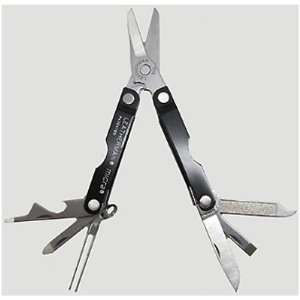   420HC Clip Point Knife Ruler Tweezers Screwdriver