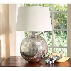  Pottery Barn Hanna Etched Mercury Table Lamp