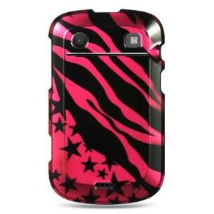   Pink Zebra Star Design Protector Case for Blackberry Bold Touch 9900