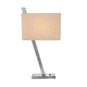  Diagonal Table Lamp with Square Shade from Destination 