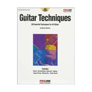  ProLine Guitar Techniques (Book/CD) (Standard) Musical 