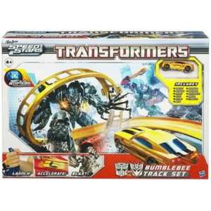 Transformers Bumblebee Battle Track  Toys & Games  