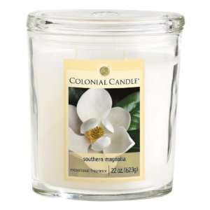   Pack of 2 Oval Southern Magnolia Aromatic Candles 22oz
