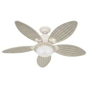 Caribbean Breeze Ceiling Fan by Hunter Fans  R098169 Finish and Blade 