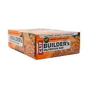  Clif Builders Protein Bar   Crunchy Peanut Butter   12 ea 