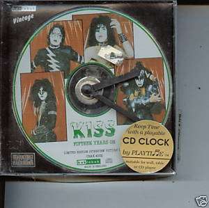Kiss Baktabak Interview Picture CD CLOCK  