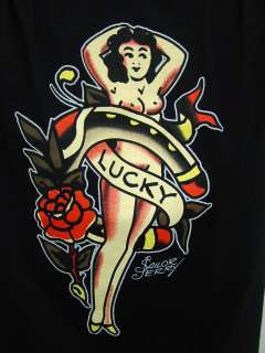 Sailor Jerry Tattoo Shirt Lady Lucky Lady Lucky Tattoo T Shirt