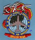UNITED STATES FEDERAL AIR MARSHAL DRAGON TEAM PATCH.