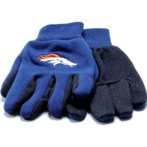 Denver Broncos NFL Team Work Gloves 