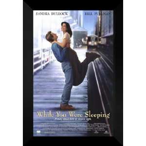  While You Were Sleeping 27x40 FRAMED Movie Poster   A 