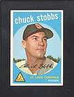 1959 Topps 26 Chuck Stobbs Cardinals EX MT NR MT  