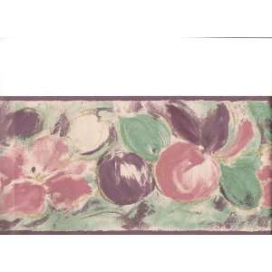 Plum Fruit Border