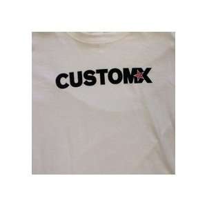  Custom X Starred T Shirt Size Medium