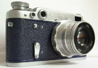 FED 2 Type D 35mm Camera # 468131 The Cyan Body  