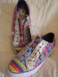 New Skechers Twinkle Toes Peace Shoes  