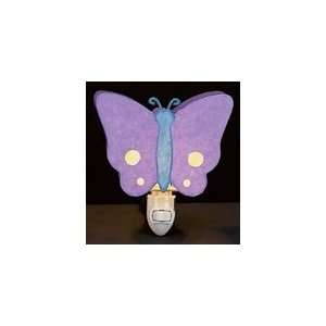  Kids Violet Butterfly Plug in Night Light 6 7 w&h & 2.5 