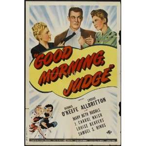 Good Morning, Judge Poster Movie 27x40 