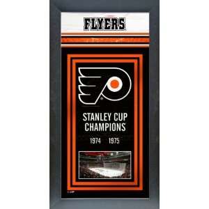 Philadelphia Flyers Framed Team Championship Banner Series