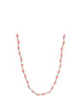 Chan Luu Salmon Coral & Crystal AB Mix 44 Long Necklace