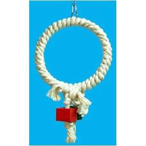  Zoo Max DUS40 Cotton Ring 11in Bird Toy