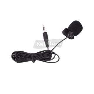5mm Hands Free Clip On Mini Lapel Microphone For Phone /MP4 PC 