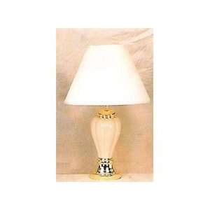  Pumpkin Shape Ceramic Lamp in Beige Color (Set of 6 